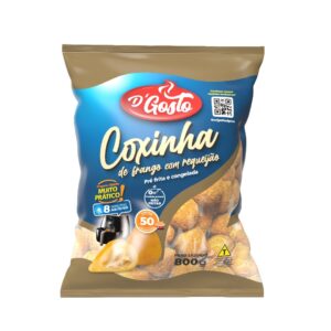Coxinha Frango com requeijão 10X800gr