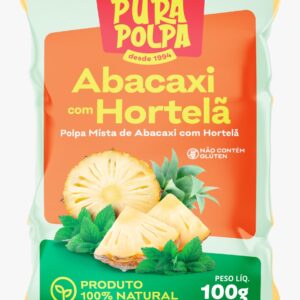 Polpa de Abacaxi com Hortelã